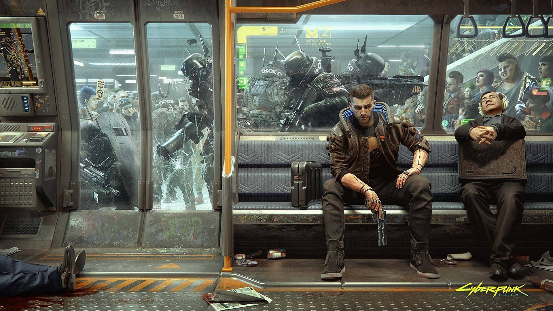 وصل شدن انیمه و بازی در آپدیت جدید Cyberpunk 2077